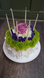 Happy Birthday Cake from Martinsville Florist, flower shop in Martinsville, NJ