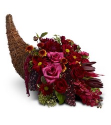 Crimson Cornucopia from Martinsville Florist, flower shop in Martinsville, NJ
