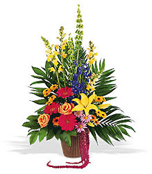 Celebration of Life Basket from Martinsville Florist, flower shop in Martinsville, NJ