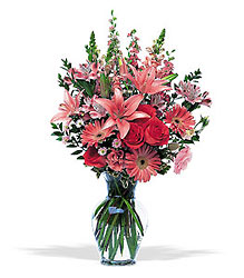 Marvelous Pinks from Martinsville Florist, flower shop in Martinsville, NJ