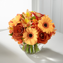 Bowl of Autumn from Martinsville Florist, flower shop in Martinsville, NJ