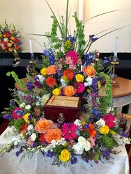 Garden Box Arrangement from Martinsville Florist, flower shop in Martinsville, NJ