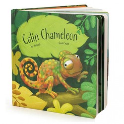 Jelly Cat Colin Chameleon Book from Martinsville Florist, flower shop in Martinsville, NJ