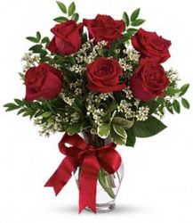 Thoughts of Love - Half Dozen from Martinsville Florist, flower shop in Martinsville, NJ