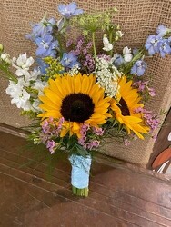 Inside Casket Bouquet from Martinsville Florist, flower shop in Martinsville, NJ