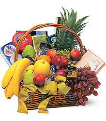 Gourmet Fruit Basket from Martinsville Florist, flower shop in Martinsville, NJ
